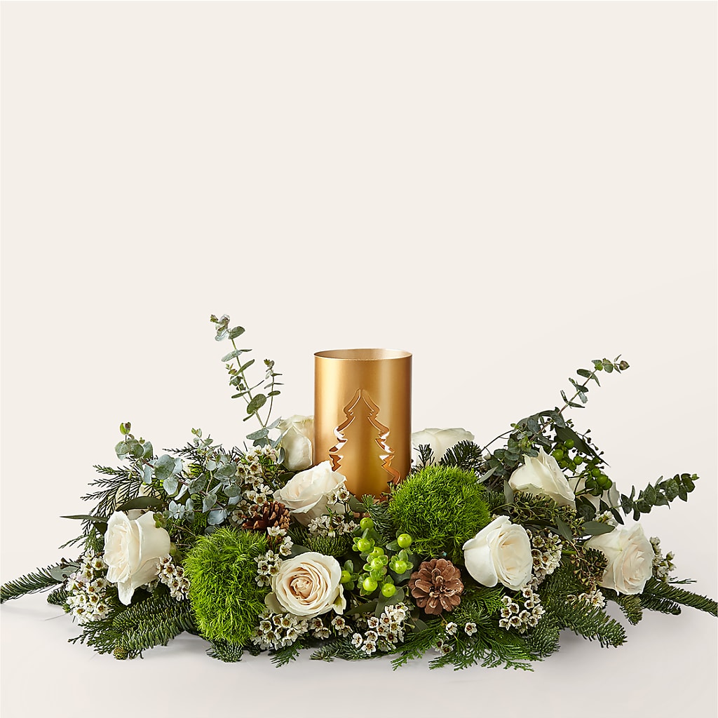 Chestnuts Roasting Centerpiece – Heaven Sent Florist, El Paso TX