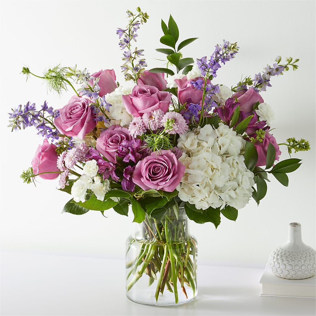 Violet Caress Bouquet – Heaven Sent Florist, El Paso TX
