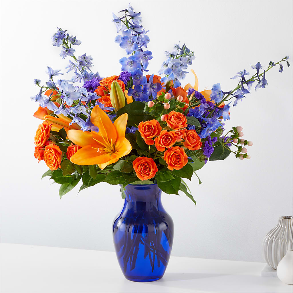 Radiant Citrus Bouquet – Heaven Sent Florist, El Paso TX
