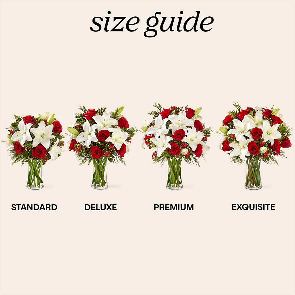 Sparkling Snowflakes Bouquet – Heaven Sent Florist, El Paso TX
