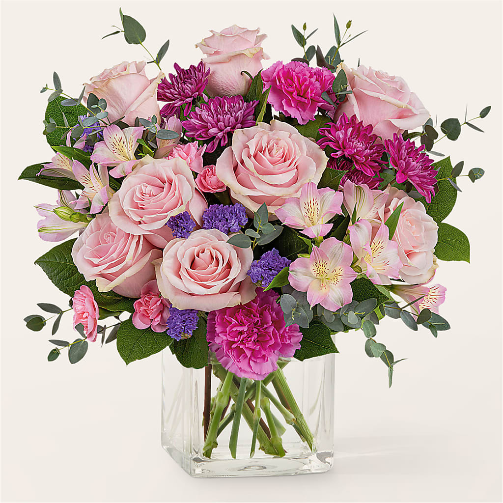 Rosy Radiance Bouquet – Heaven Sent Florist, El Paso TX