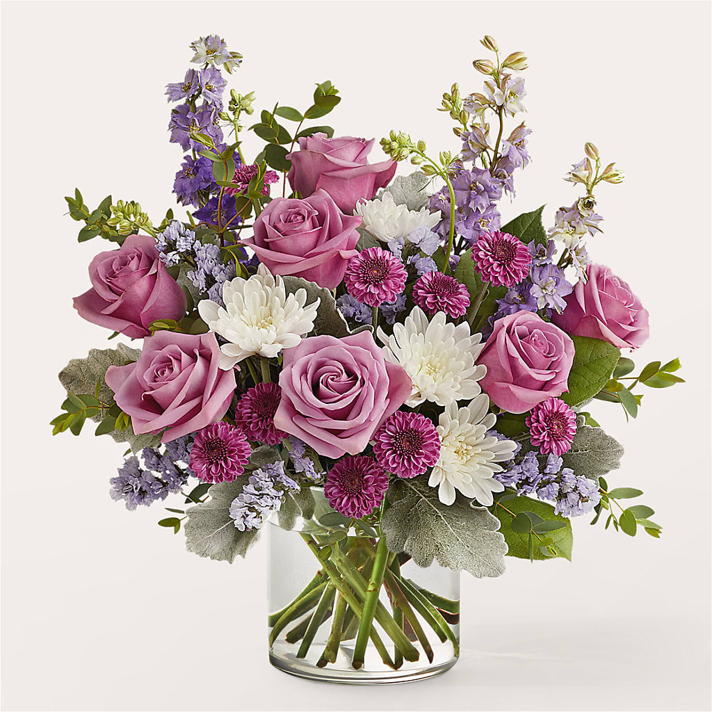 Violet Frost Bouquet – Heaven Sent Florist, El Paso TX