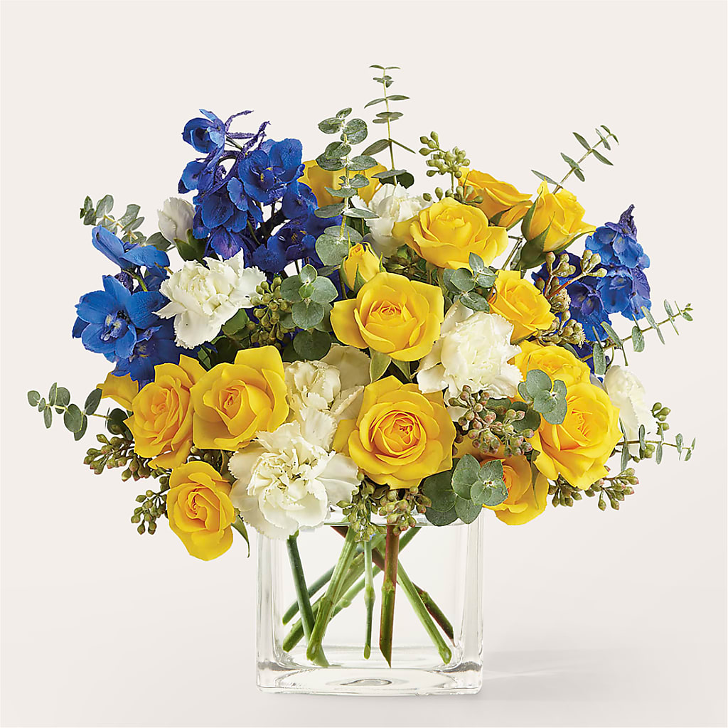 Sparkling Citrine Bouquet – Heaven Sent Florist, El Paso TX