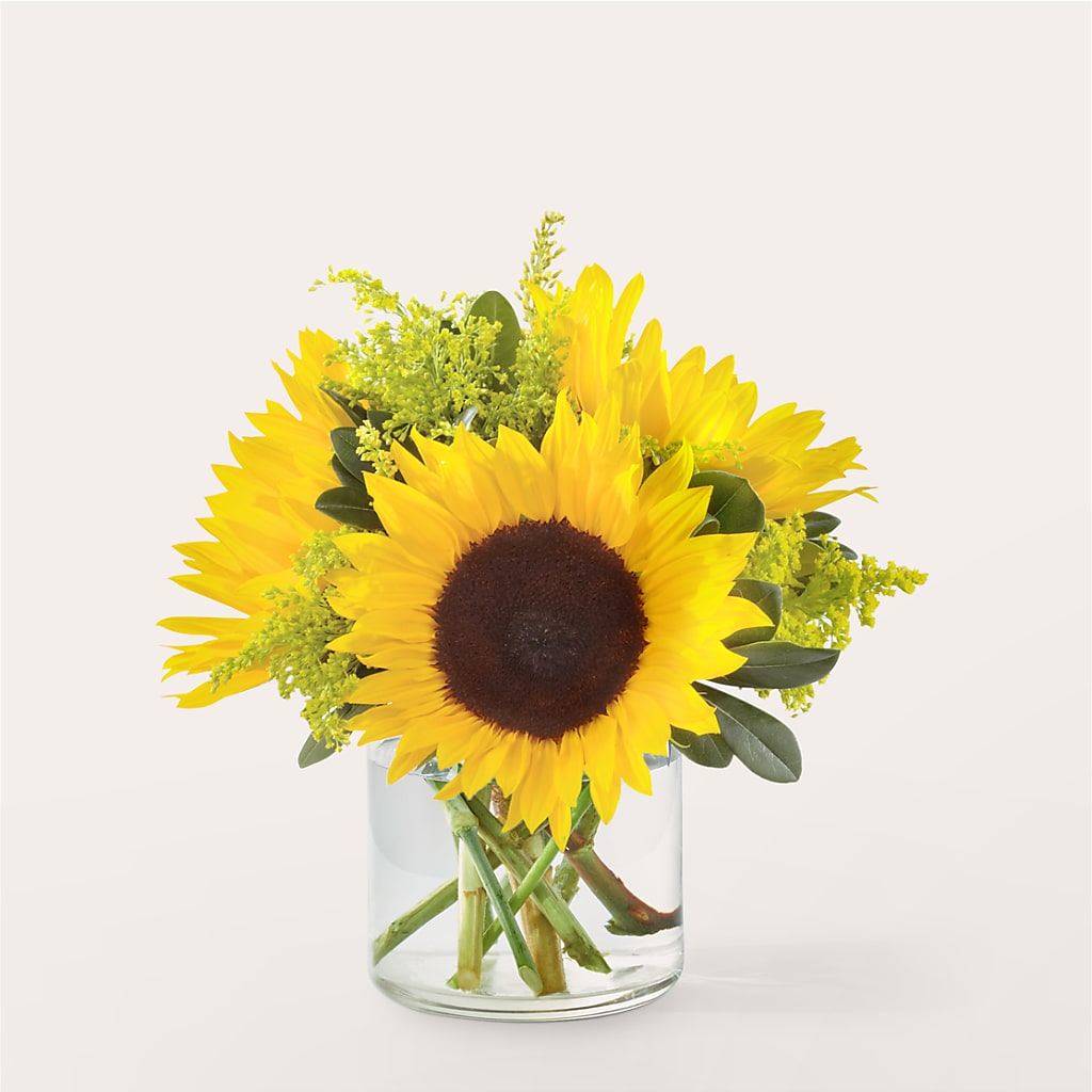 Beaming Sunflower Bouquet – Heaven Sent Florist, El Paso TX