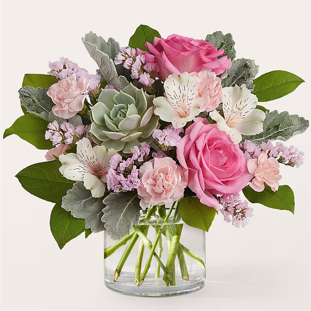 Dusty Rose Bouquet – Heaven Sent Florist, El Paso TX