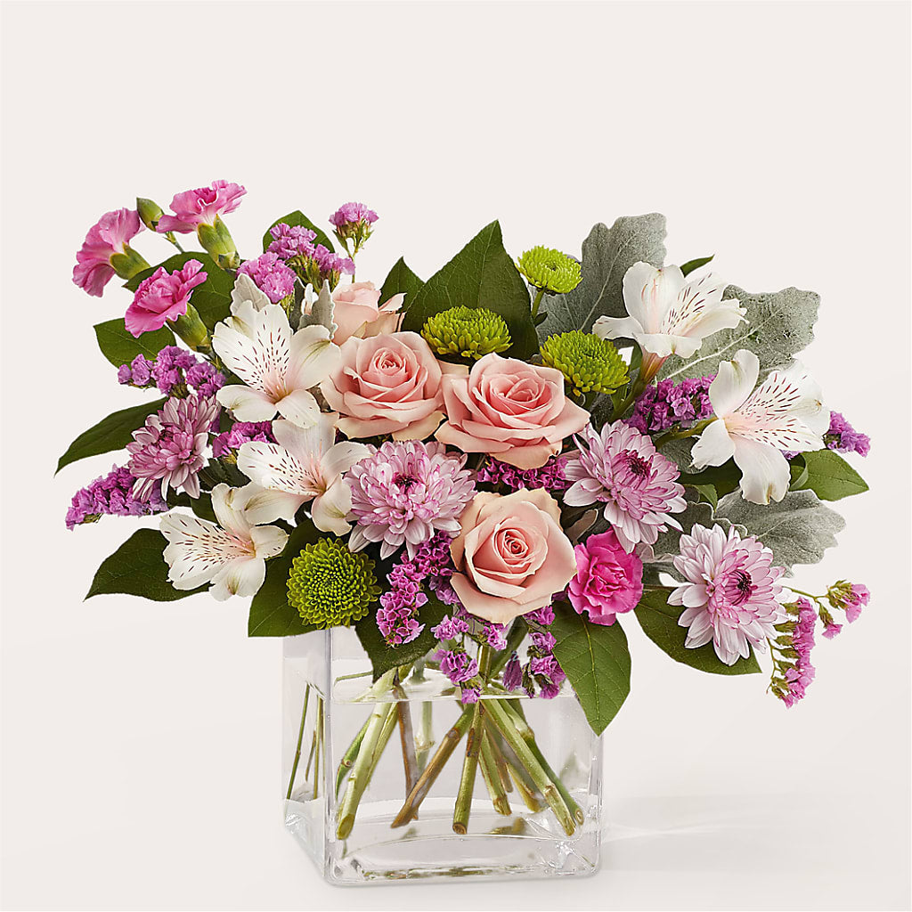 Pink Suede Bouquet – Heaven Sent Florist, El Paso TX