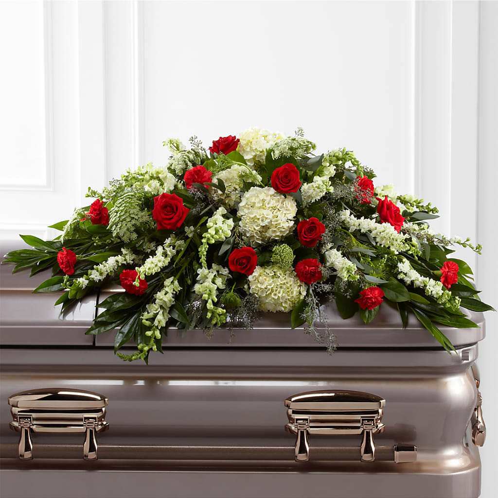 Sincerity Casket Spray – Heaven Sent Florist, El Paso TX