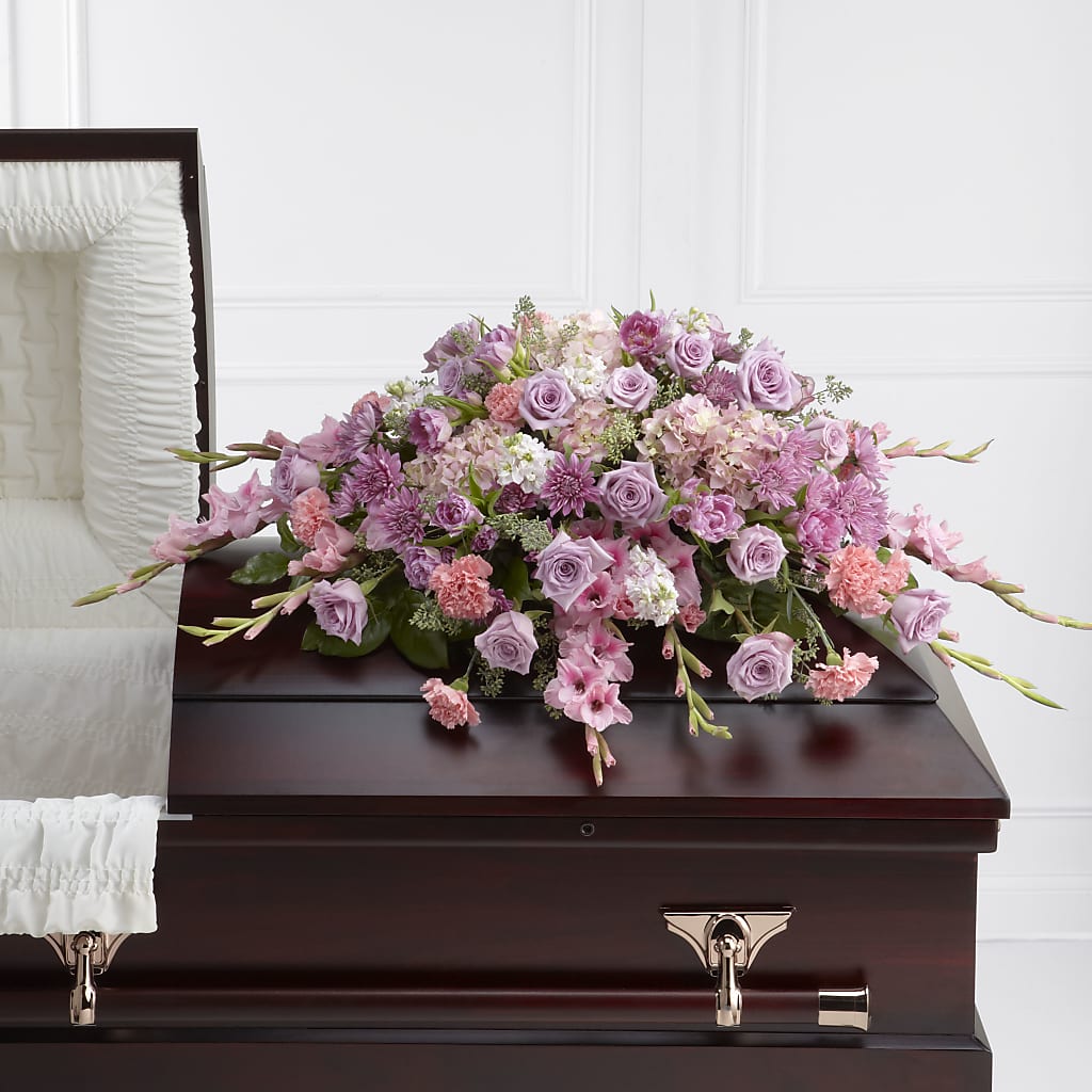 Immorata Casket Spray – Heaven Sent Florist, El Paso TX