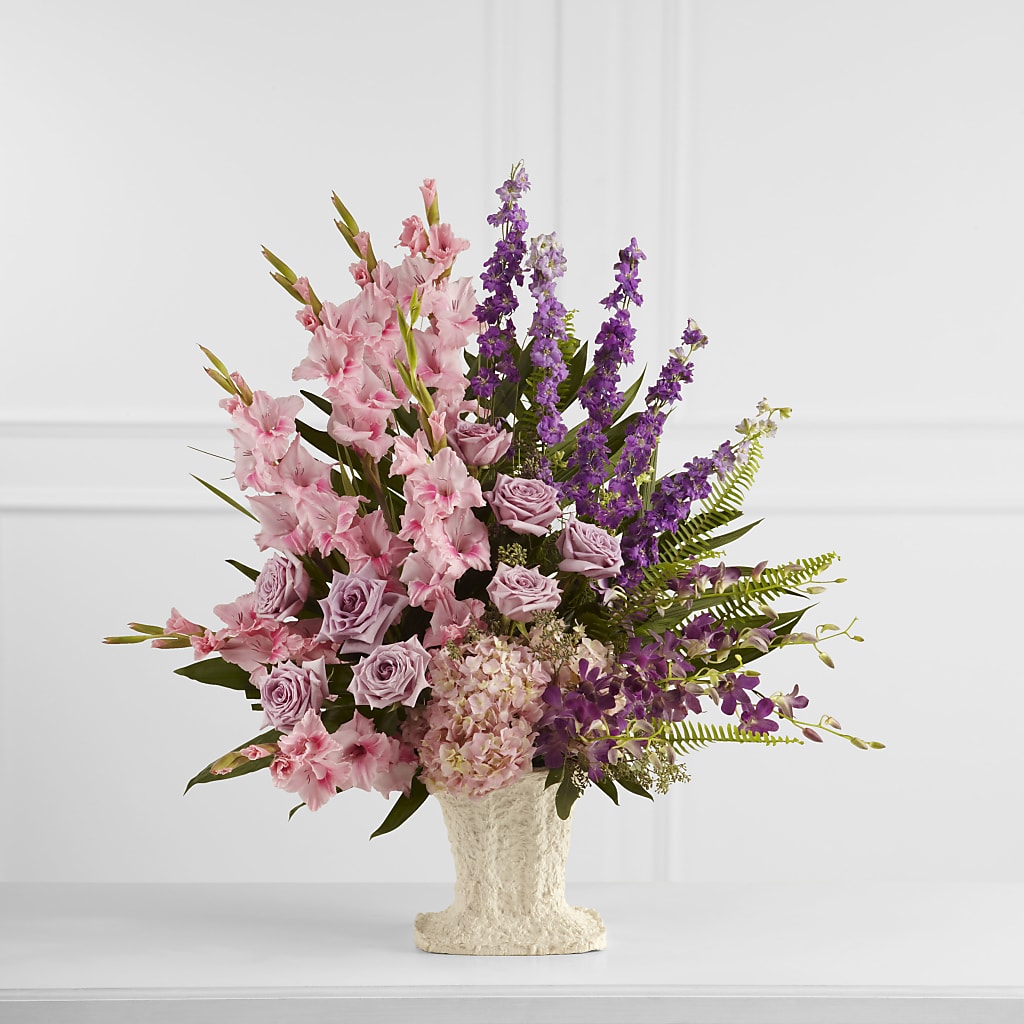 Flowing Garden Arrangement – Heaven Sent Florist, El Paso TX