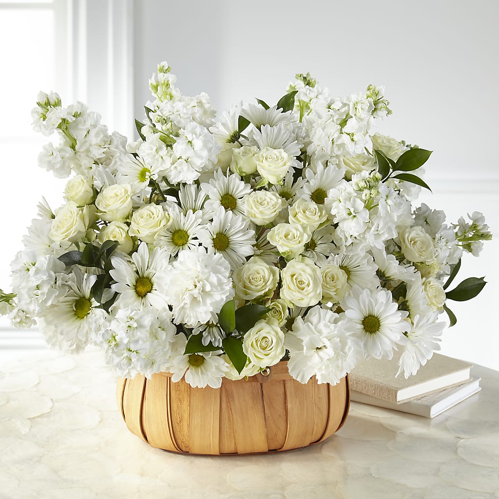 Graceful Garden Basket – Heaven Sent Florist, El Paso TX