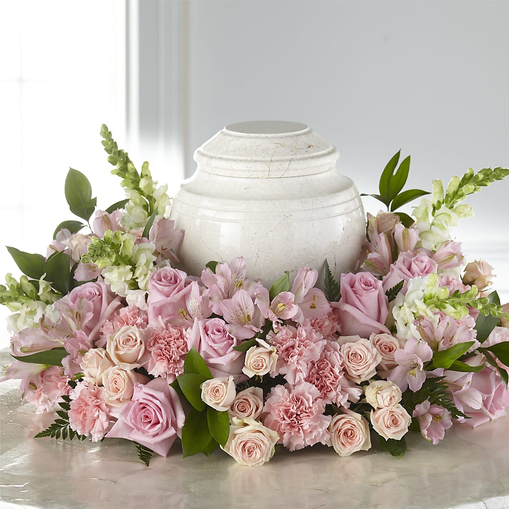 Blooms of Hope Cremation Adornment – Heaven Sent Florist, El Paso TX