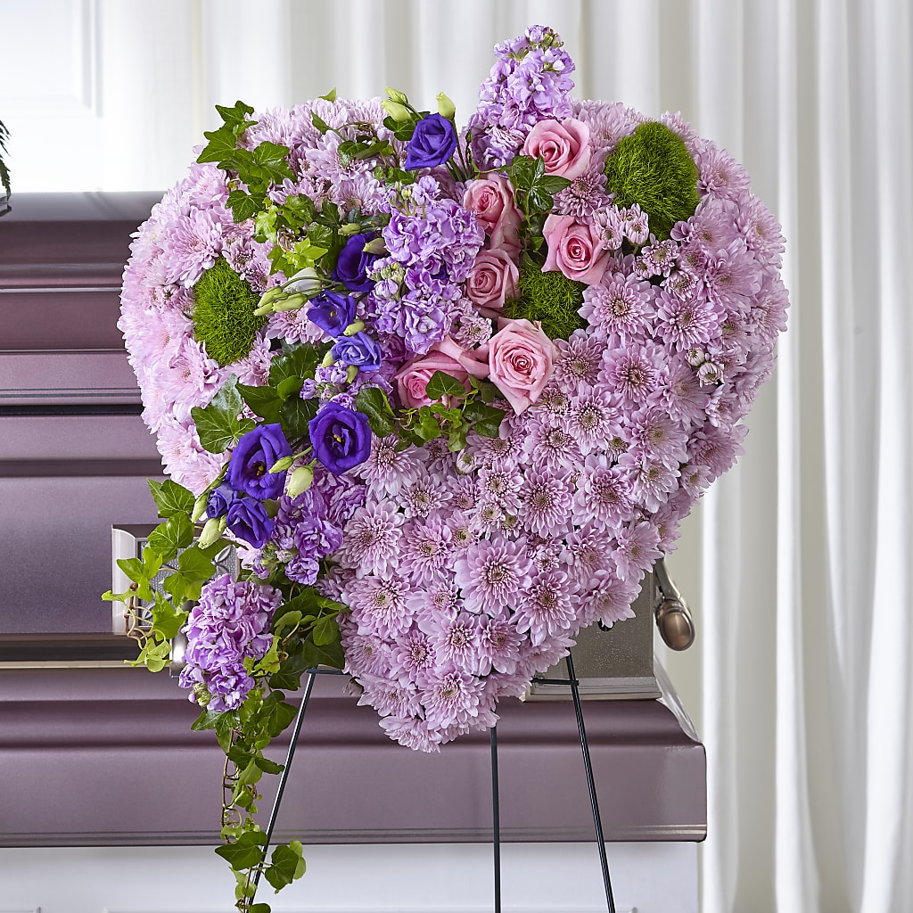 Treasured Love Standing Heart – Heaven Sent Florist, El Paso TX