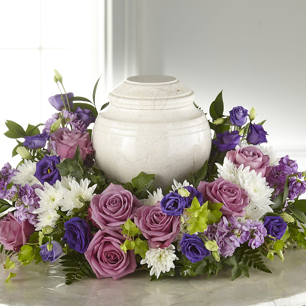 Blooming Sympathy Cremation Adornment – Heaven Sent Florist, El Paso TX