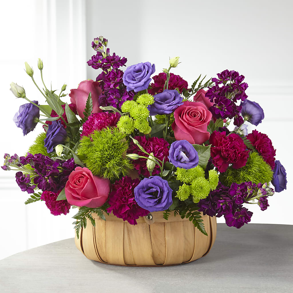 Serene Sanctuary Basket – Heaven Sent Florist, El Paso TX