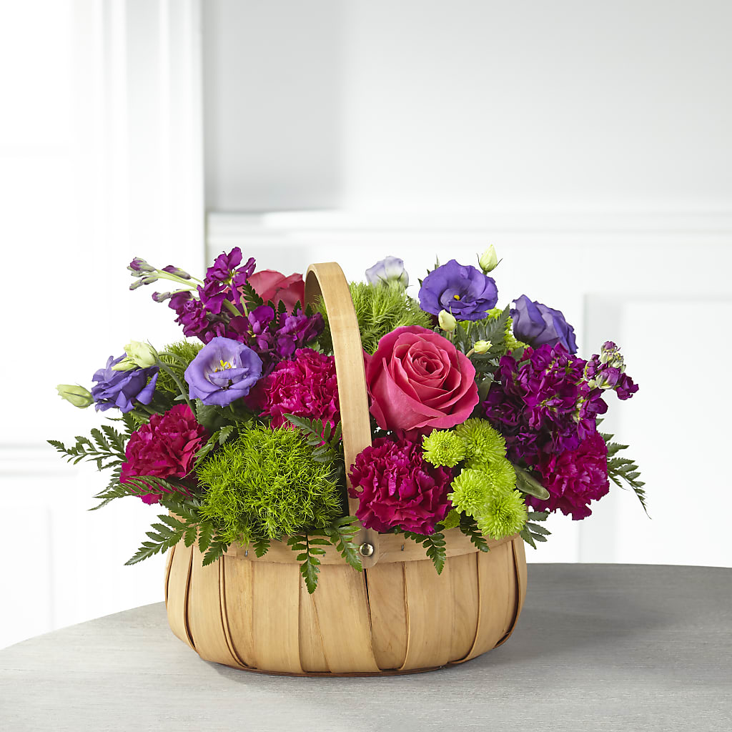 Serene Sanctuary Basket – Heaven Sent Florist, El Paso TX