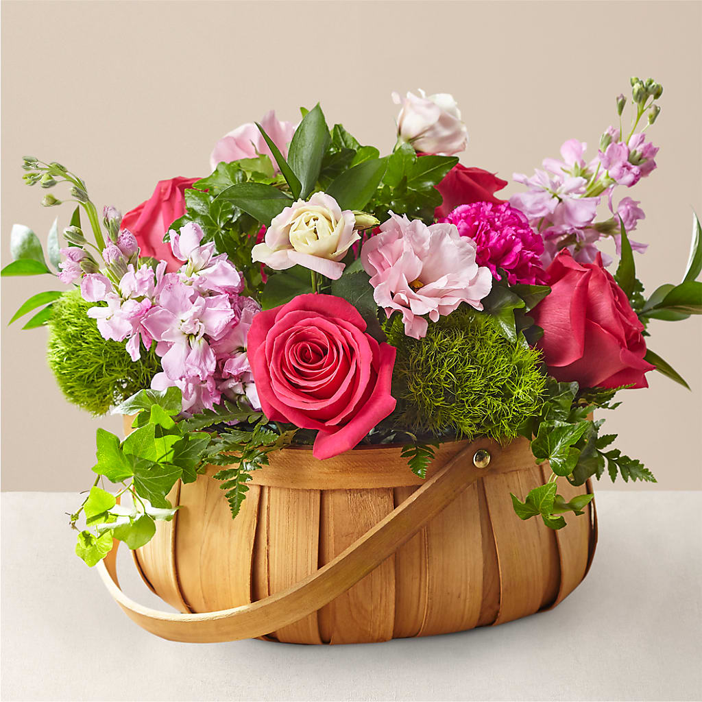 Radiance in Bloom Basket – Heaven Sent Florist, El Paso TX
