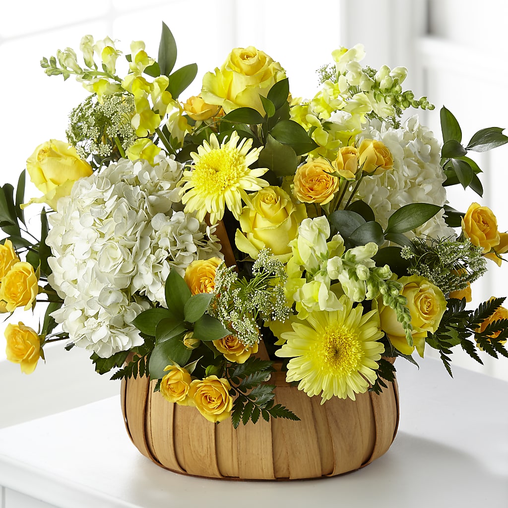 Rustic Remembrance Basket – Heaven Sent Florist, El Paso TX