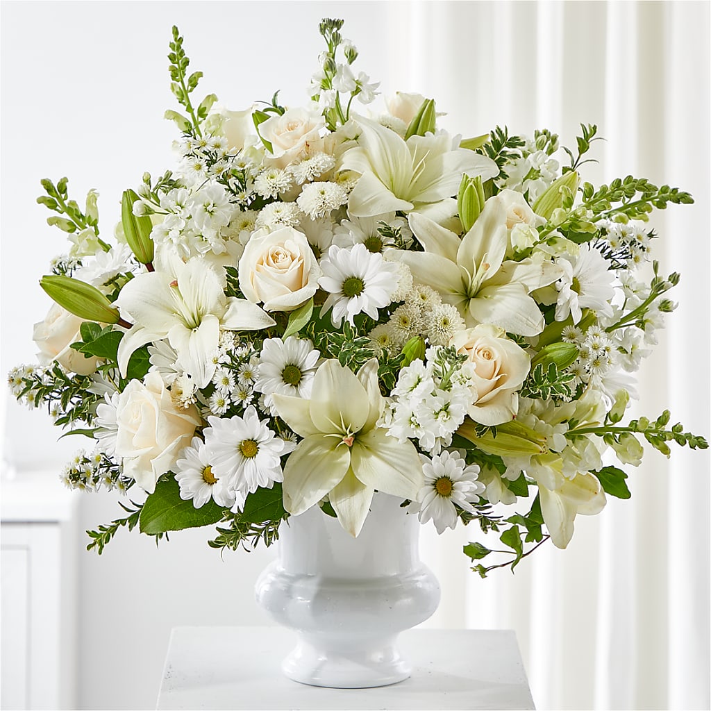 Uplifting Urn Arrangement – Heaven Sent Florist, El Paso TX