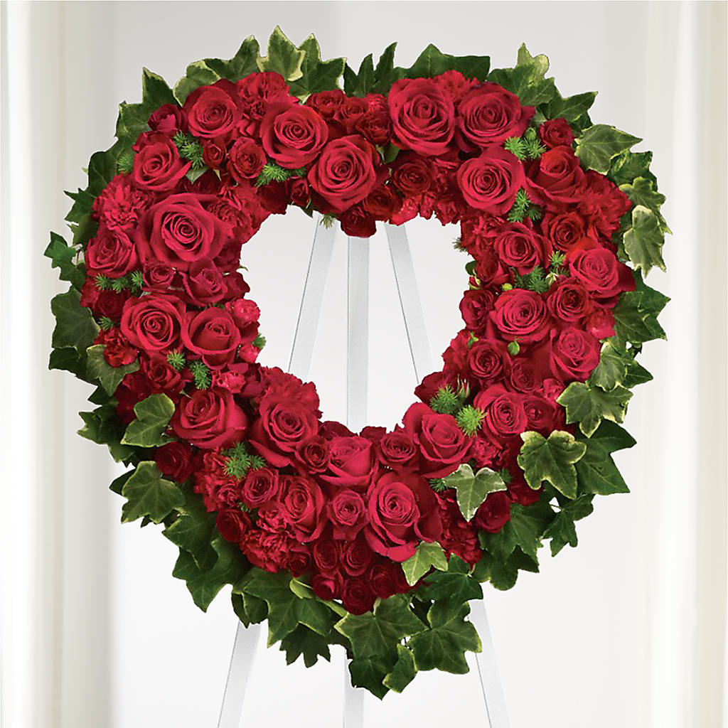Wholehearted Standing Spray – Heaven Sent Florist, El Paso TX