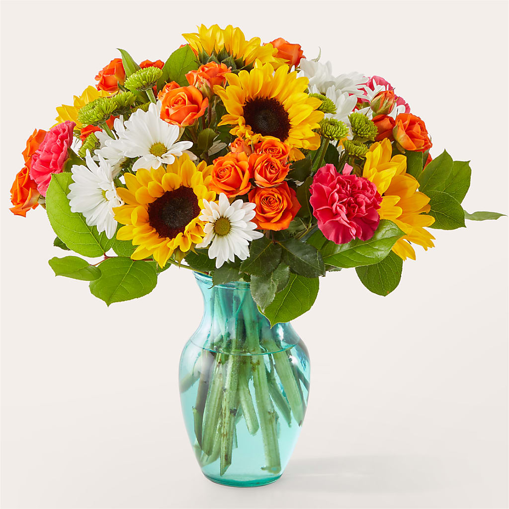 Sun-drenched Blooms Bouquet – Heaven Sent Florist, El Paso TX