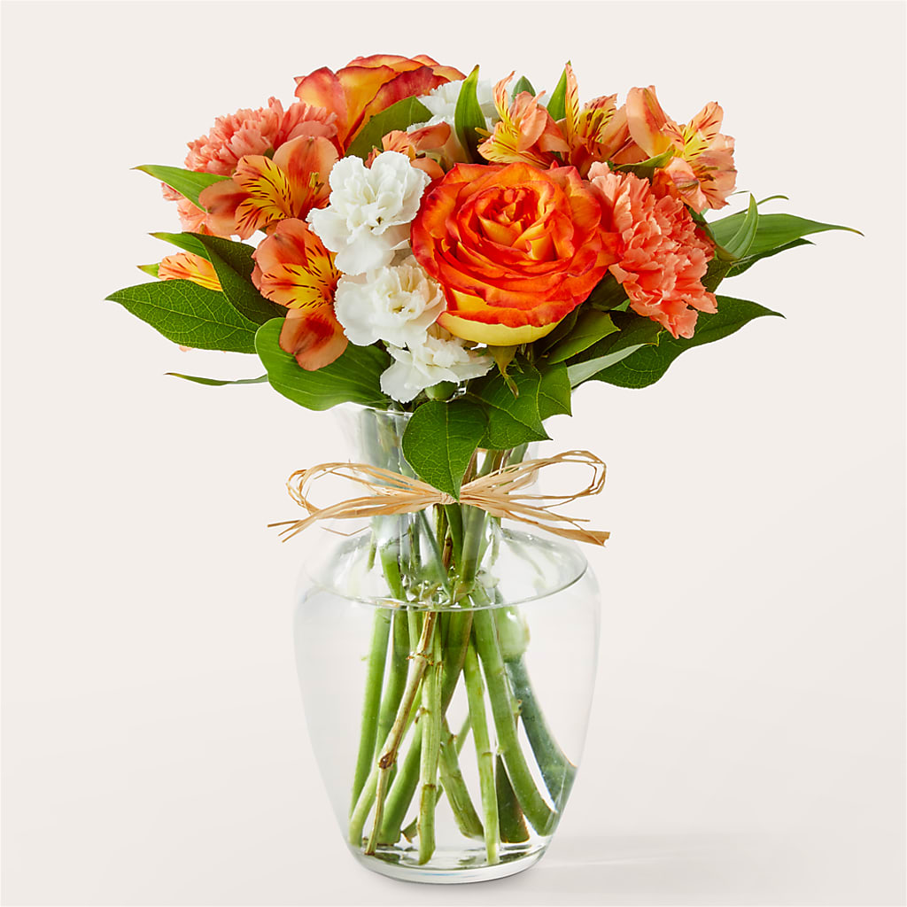 Apricot Glow Bouquet – Heaven Sent Florist, El Paso TX