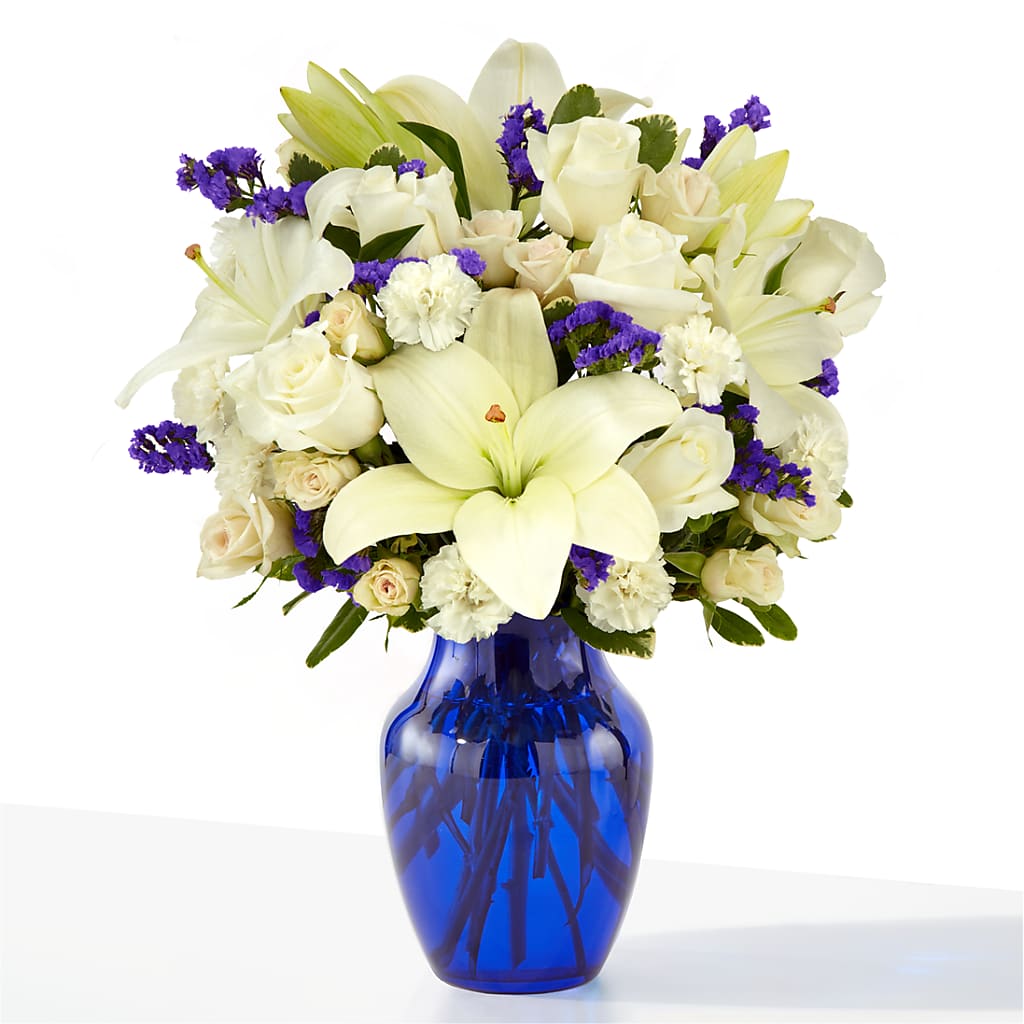 Sapphire Rush Bouquet – Heaven Sent Florist, El Paso TX