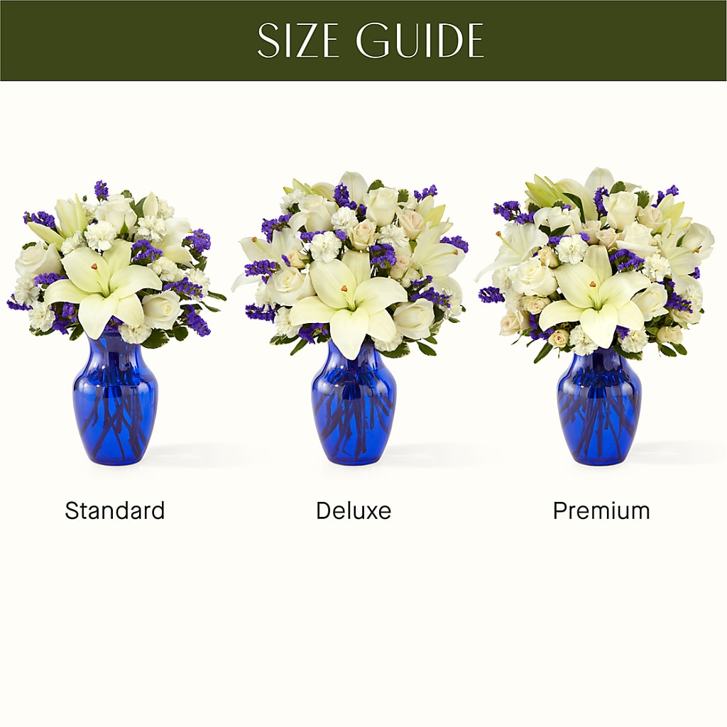Sapphire Rush Bouquet – Heaven Sent Florist, El Paso TX