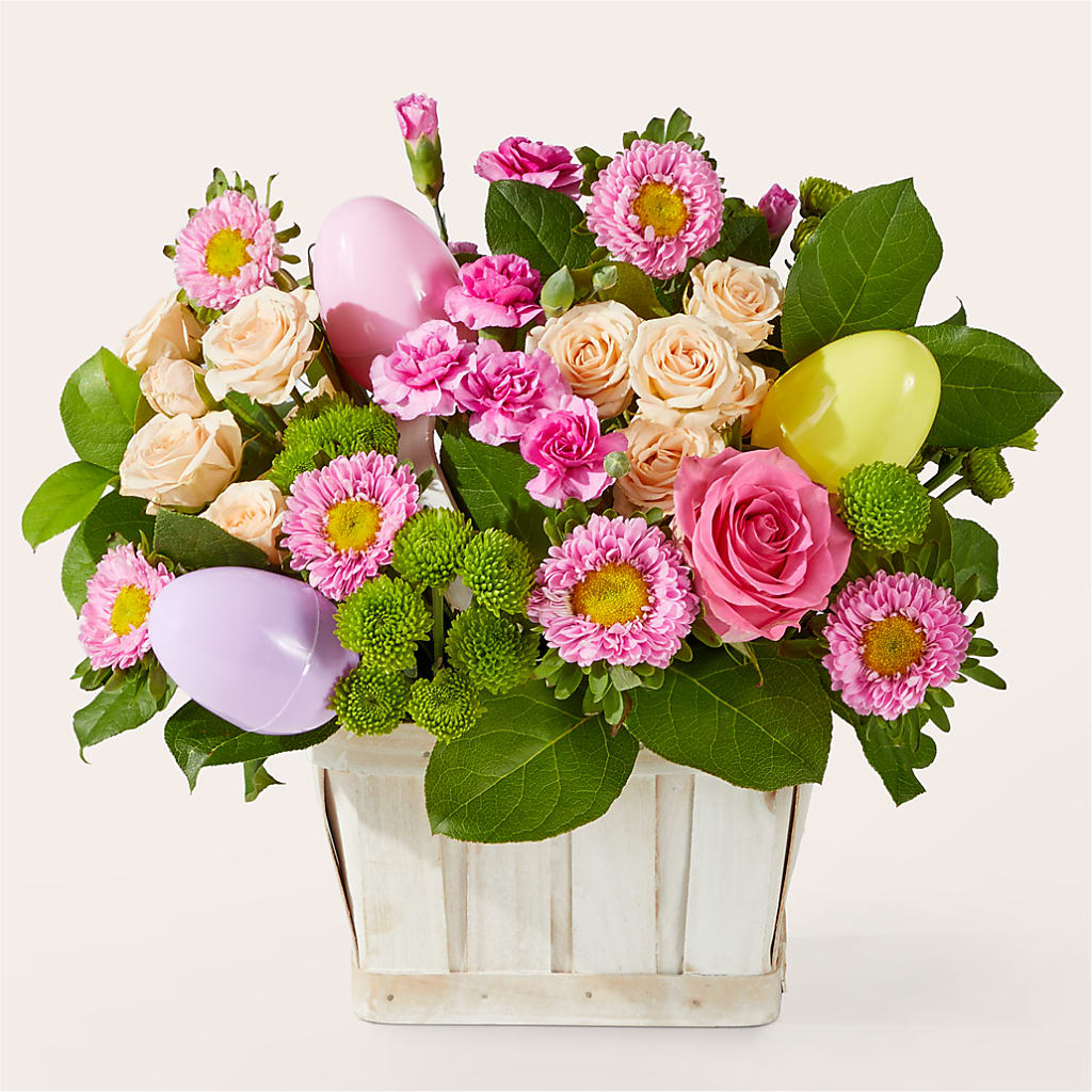 Get Eggcited Basket – Heaven Sent Florist, El Paso TX