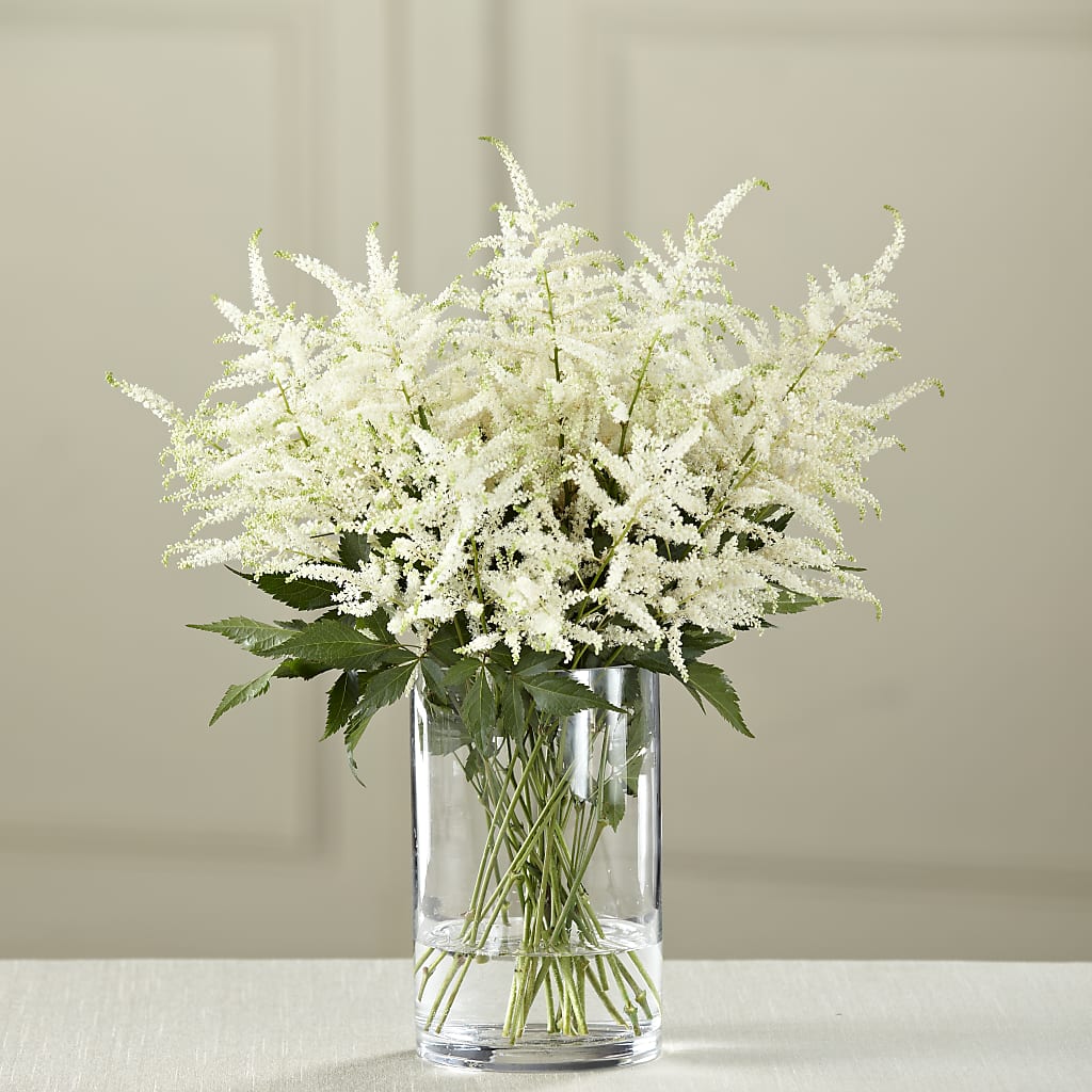 White Astilbe Bouquet – Heaven Sent Florist, El Paso TX