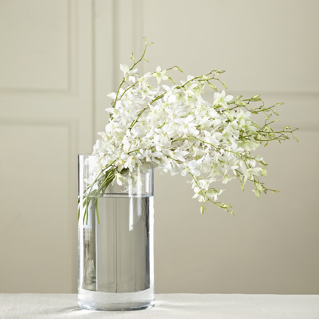 White Dendrobium Bouquet – Heaven Sent Florist, El Paso TX