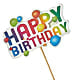 Happy Birthday Pick –  Heaven Sent Florist, El Paso TX