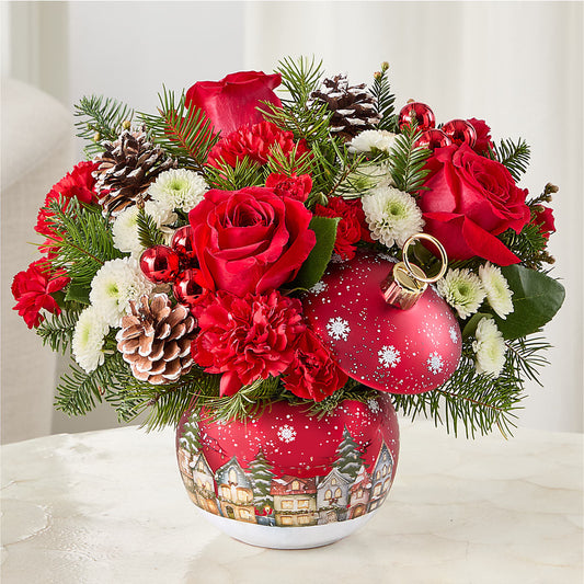 Christmas Carols Ornament –  Heaven Sent Florist, El Paso TX