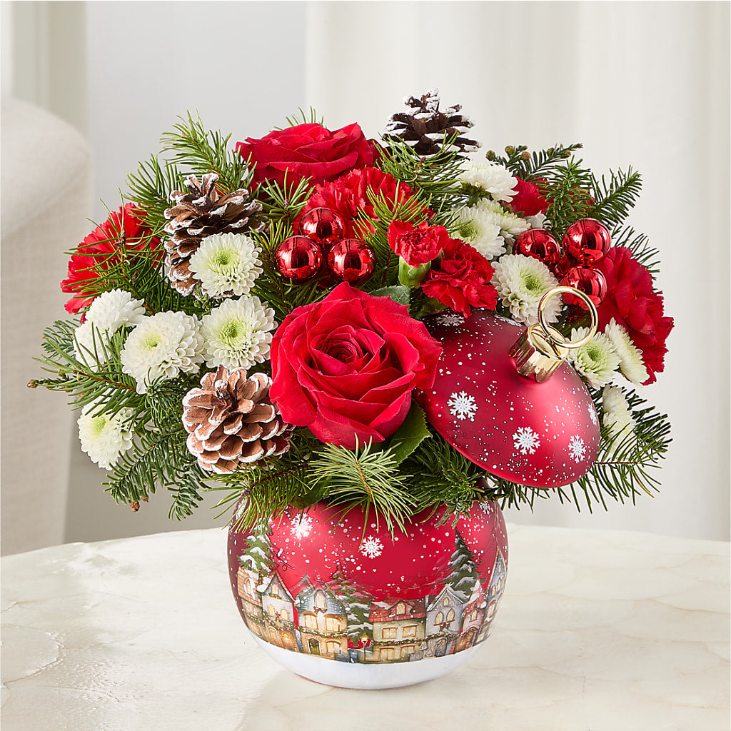 Christmas Carols Ornament –  Heaven Sent Florist, El Paso TX