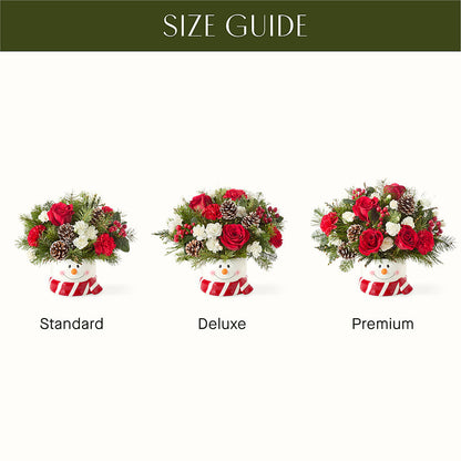 Jolly Snowman Bouquet –  Heaven Sent Florist, El Paso TX