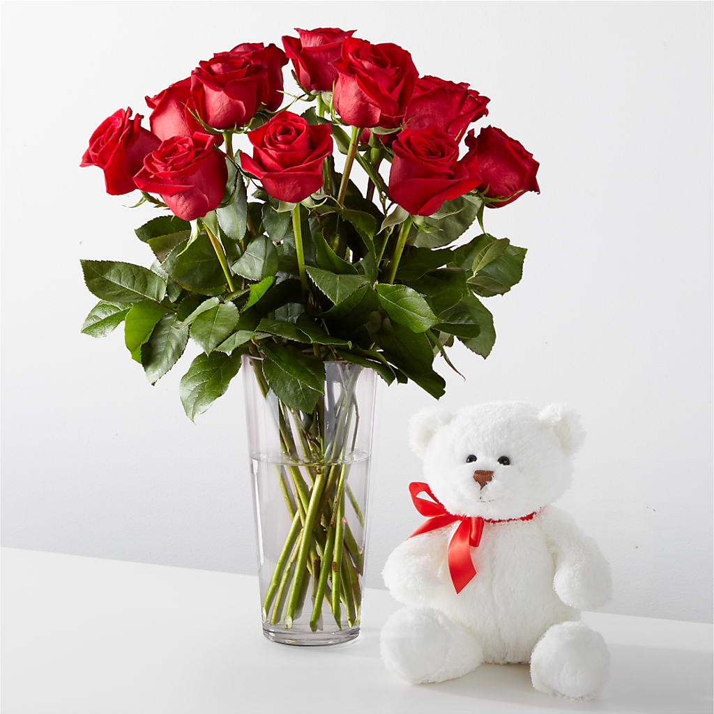 Romantic Long Stem Red Rose Bouquet Bundles –  Heaven Sent Florist, El Paso TX
