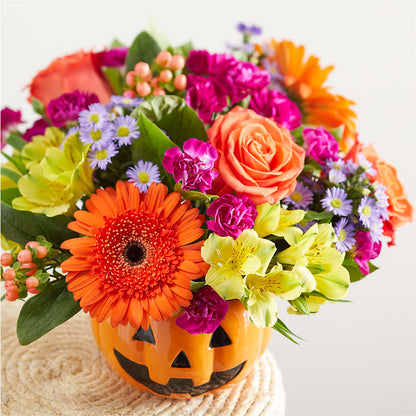 Tricks & Treats Pumpkin –  Heaven Sent Florist, El Paso TX
