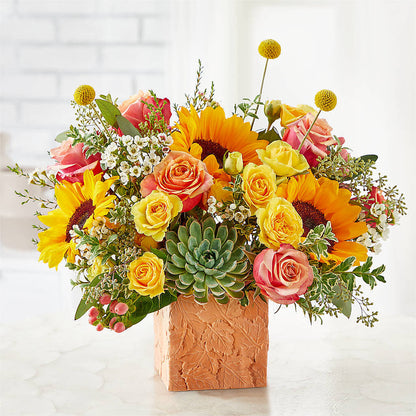Sunflower Season Bouquet –  Heaven Sent Florist, El Paso TX