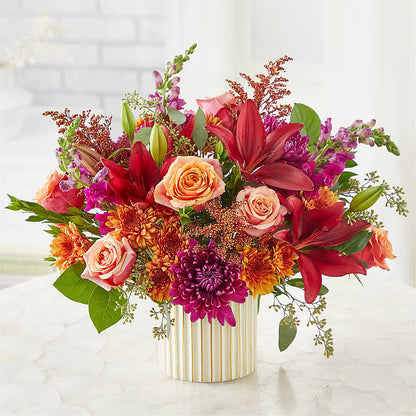 Burgundy Landscape Bouquet –  Heaven Sent Florist, El Paso TX