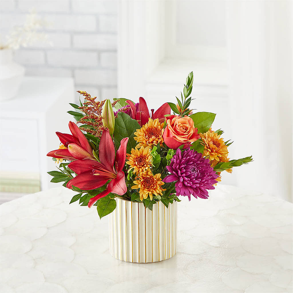 Burgundy Landscape Bouquet –  Heaven Sent Florist, El Paso TX
