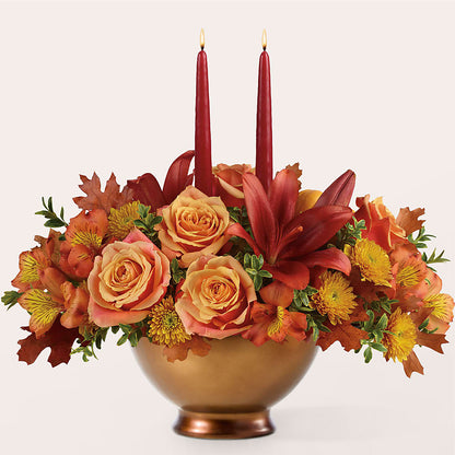 Harvest Table Centerpiece –  Heaven Sent Florist, El Paso TX
