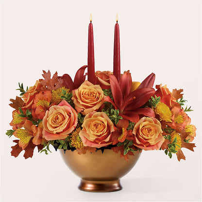 Harvest Table Centerpiece –  Heaven Sent Florist, El Paso TX