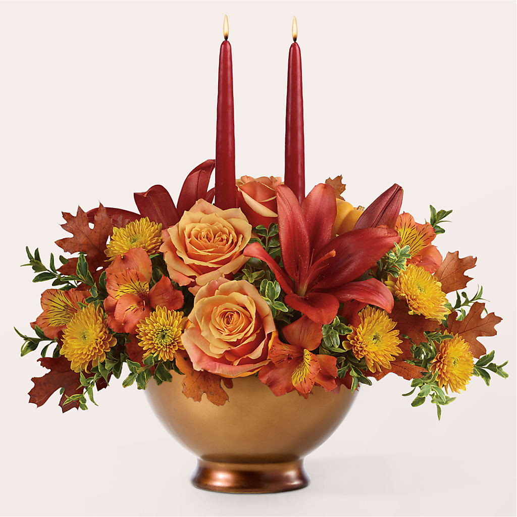 Harvest Table Centerpiece –  Heaven Sent Florist, El Paso TX