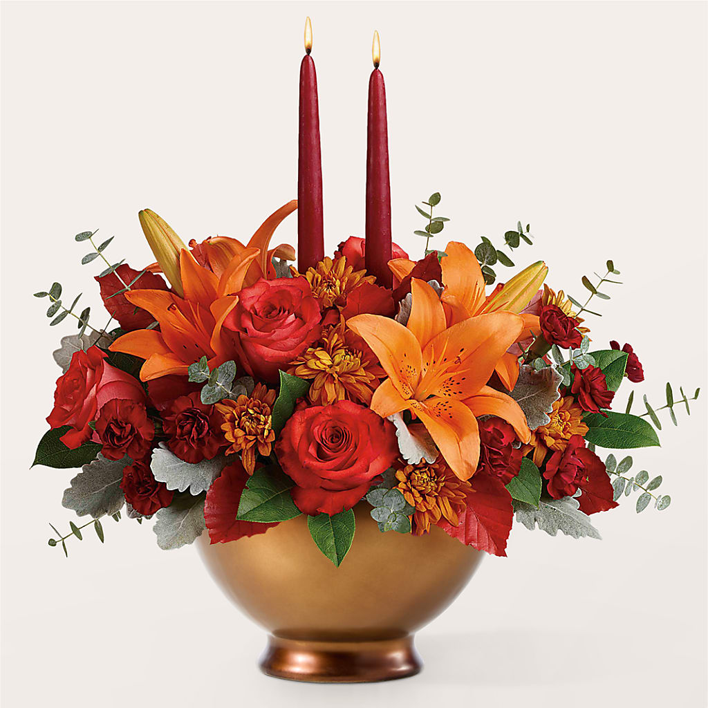 Fruits of Fall Centerpiece –  Heaven Sent Florist, El Paso TX