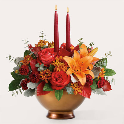 Fruits of Fall Centerpiece –  Heaven Sent Florist, El Paso TX