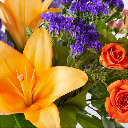 Radiant Citrus Bouquet –  Heaven Sent Florist, El Paso TX