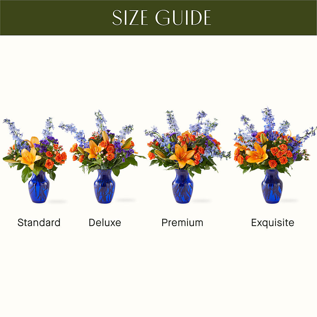 Radiant Citrus Bouquet –  Heaven Sent Florist, El Paso TX