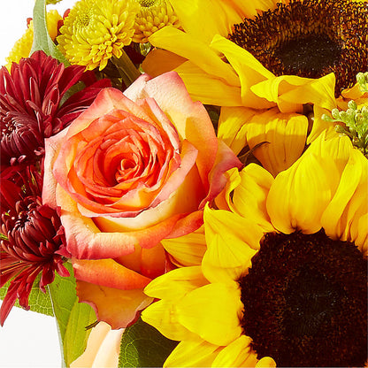 Golden Gourd Pumpkin Bouquet –  Heaven Sent Florist, El Paso TX