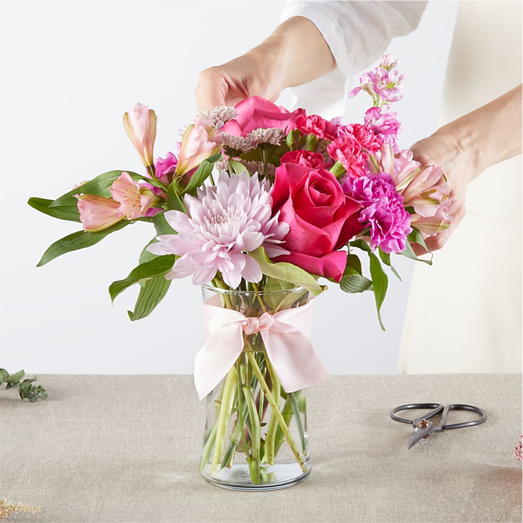 Pink Ribbon - A Florist Original –  Heaven Sent Florist, El Paso TX