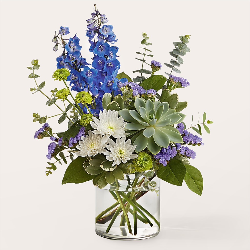 Cerulean Waves Bouquet –  Heaven Sent Florist, El Paso TX