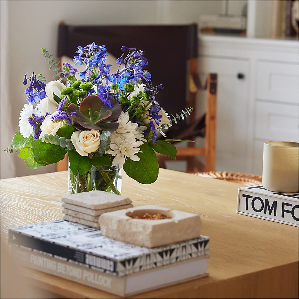 Cerulean Waves Bouquet –  Heaven Sent Florist, El Paso TX